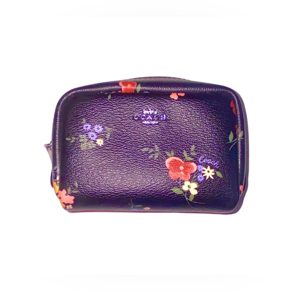 Coach Handbags - Coach Floral Mini Cosmetic Case